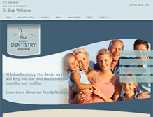 Tablet Screenshot of lakewood-dentistry.com